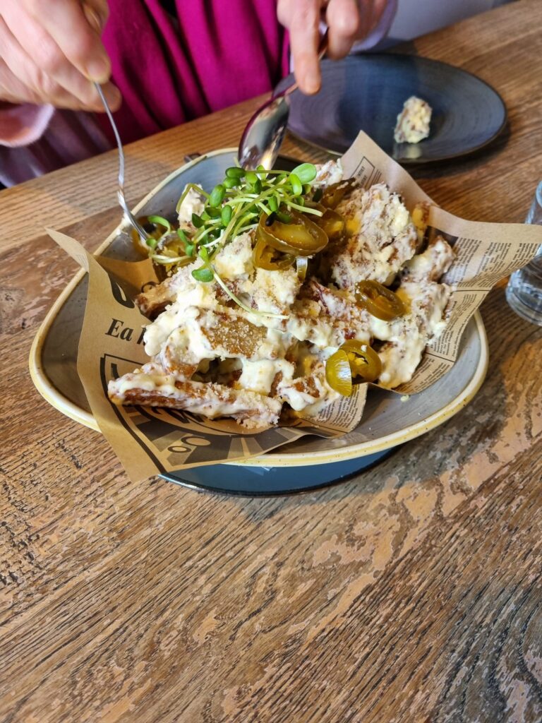 Fried Rye Bread with Cheese