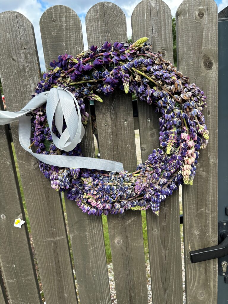 Cornflower Wreath