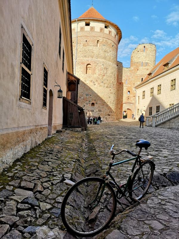 Bauska Castle Yard