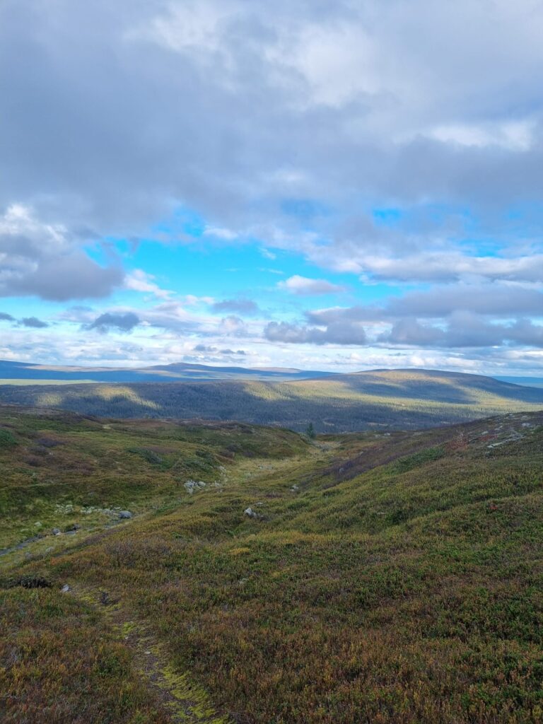 Impressive scenery at Idre Fjäll