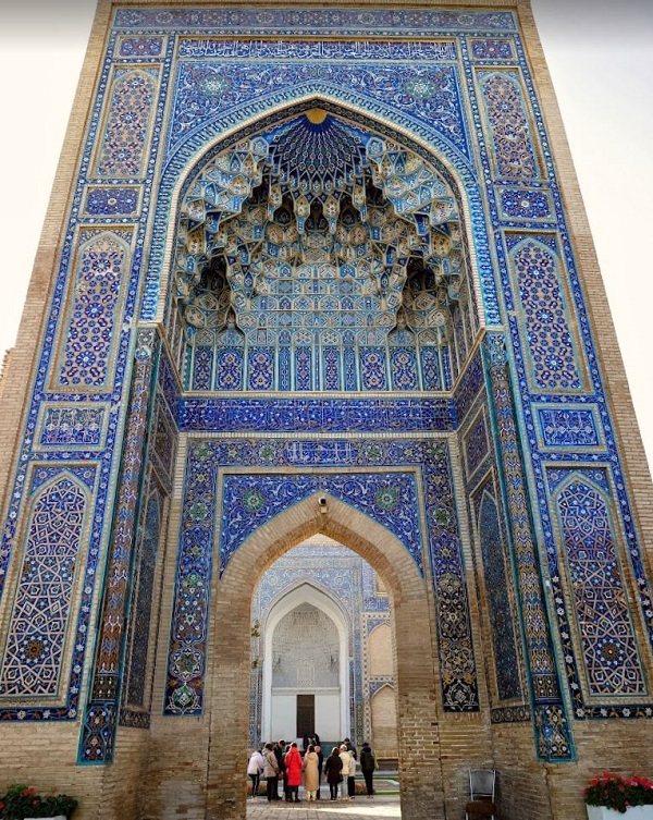 Samarkand Gur e Amir Mausoleum close up